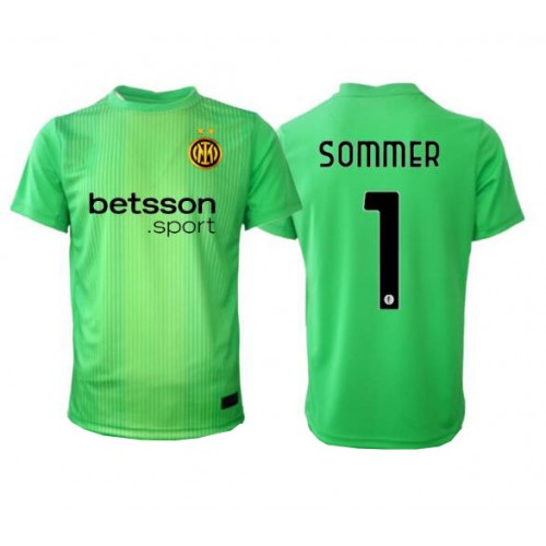 Fotballdrakt Herre Inter Milan Yann Sommer #1 Keeper Tredjedrakt 2025-26 Kortermet Fotballdrakt Herre Inter Milan Yann Sommer #1 Keeper Tredjedrakt 2025-26 Kortermet